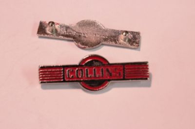 COLLINS EMBLEMI DI RICAMBIO