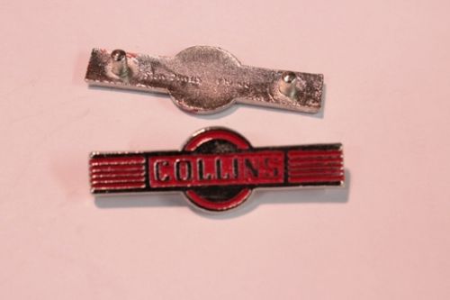 COLLINS EMBLEMI DI RICAMBIO
